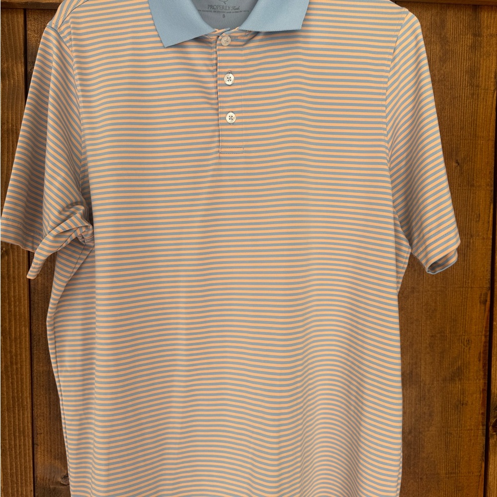 Men's Property Tied Striped Polo